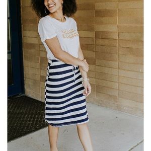 Sandra stripe skirt